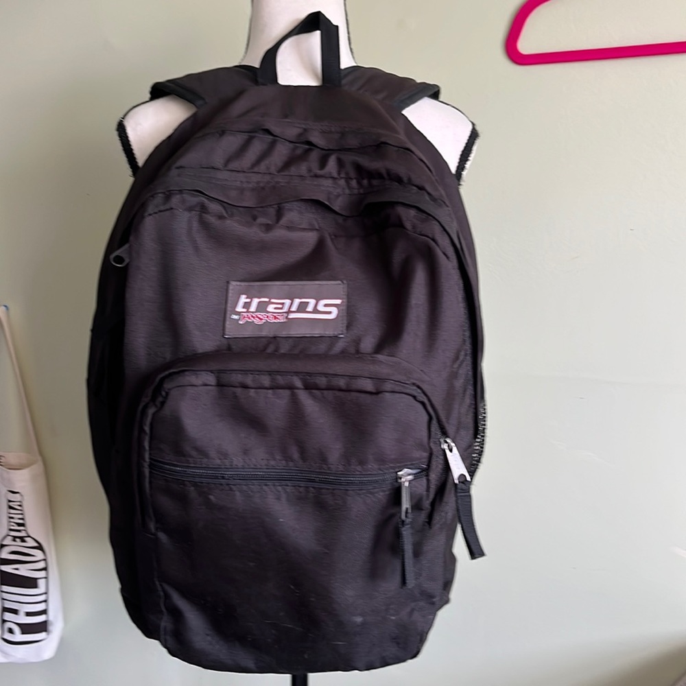 Jansport Trans Black Big Student Backpack Gem